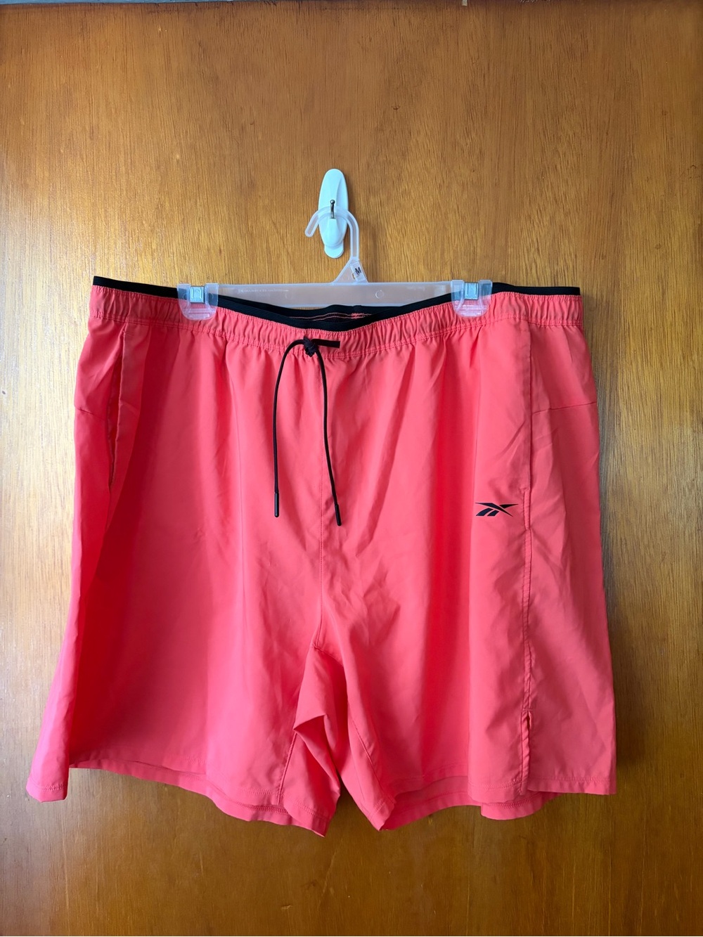 Reebok Men’s Coral Swim Trunks with Black Trim